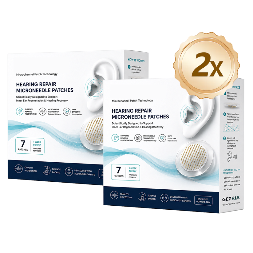 Hearing Repair Microneedle Patches