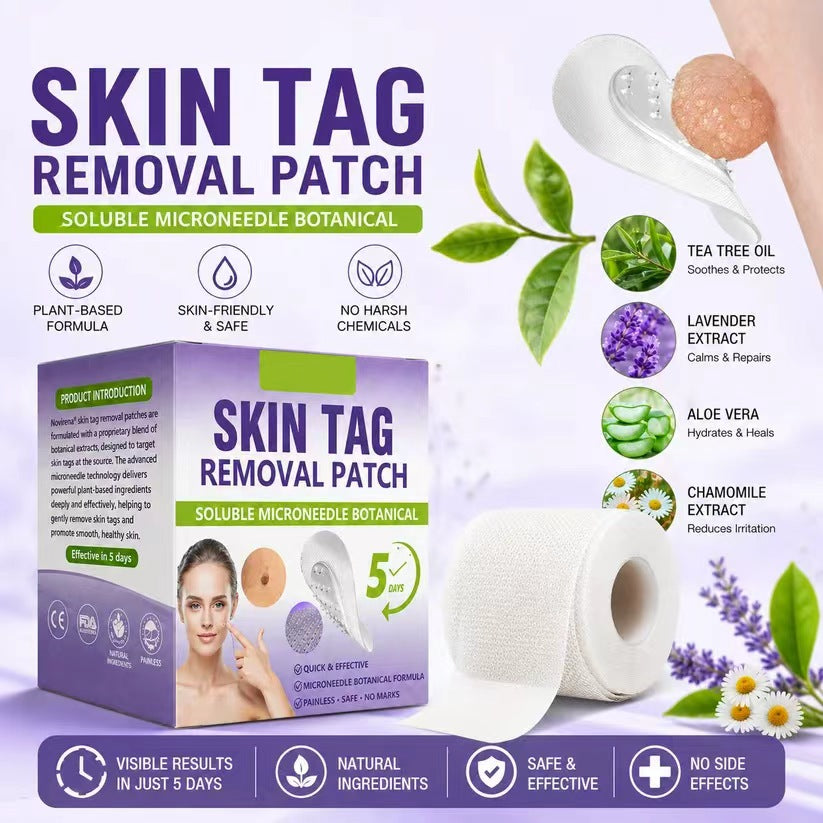 2026 NEW Upgraded 2.0🏆🌎Ends Today: 70% OFF! ⏰Soluble Microneedle Botanical Skin Tag Removal Patch