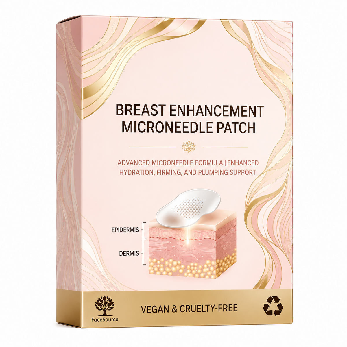 Breast Enhance Mentmicroneedle Patch