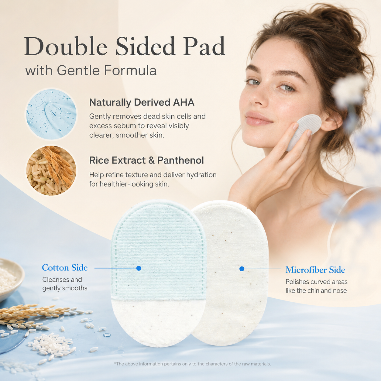 🔥Last Day 50% OFF❤️ Body Exfoliating Scrub Pads For Bumpy Flaky Skin 8 Pack