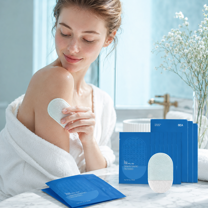 🔥Last Day 50% OFF❤️ Body Exfoliating Scrub Pads For Bumpy Flaky Skin 8 Pack